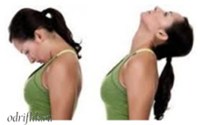 Упражнения для подбородка и шеи - наклоны