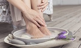 Рецепты ванночек и масок для пяток