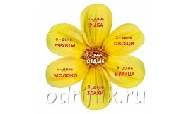 Монодиета «6 лепестков» Монодиета «6 лепестков» м