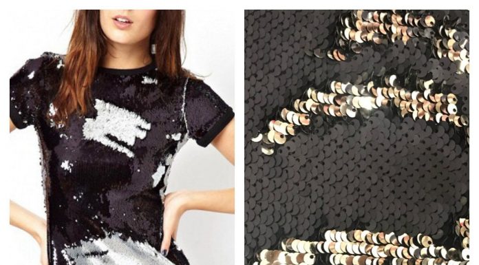 Ткань из пайеток – отличный способ разнообразить гардероб