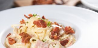 Паста карбонара с беконом: рецепт и секреты приготовления