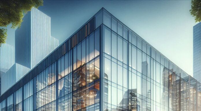 Стоечно-ригельная система остекления для современных фасадов